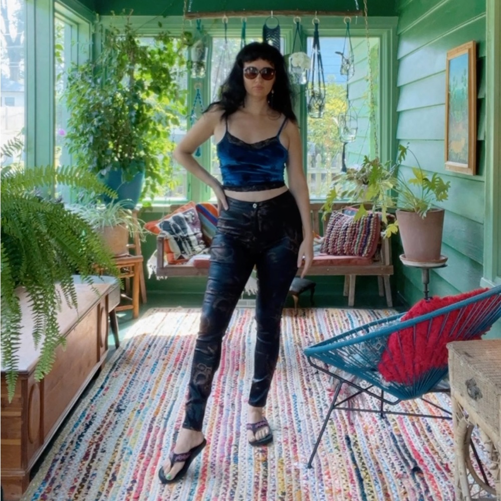 Snakeskin Pants